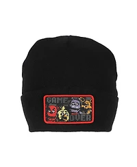 Five Nights at Freddy's Men's Game Over Black Knit Cap