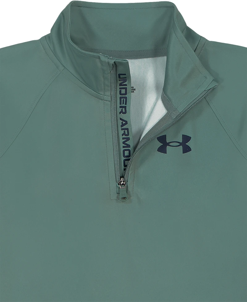 Under Armour Boys' 2T-7 Zip Tech Pull-On Top and Jogger Pants, 2-Piece Set