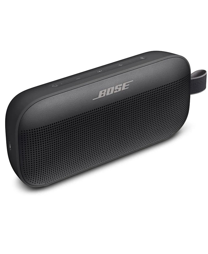 Bose SoundLink Flex Bluetooth Speaker, Portable Speaker with Microphone, Wireless Waterproof Speaker for Travel, Outdoor and Pool Use with Slinger