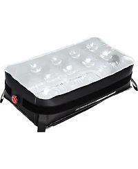 Aputure Infinimat 1x2' 81W Rgbww Led Mat Panel Light & Clear Softbox Pack, Bundle with 400W Control Box, V-Mount