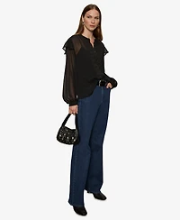 Sanctuary Women's Nostalgia Embroidered Top