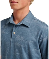 Quiksilver Waterman Men's Island Daze Polo Shirt