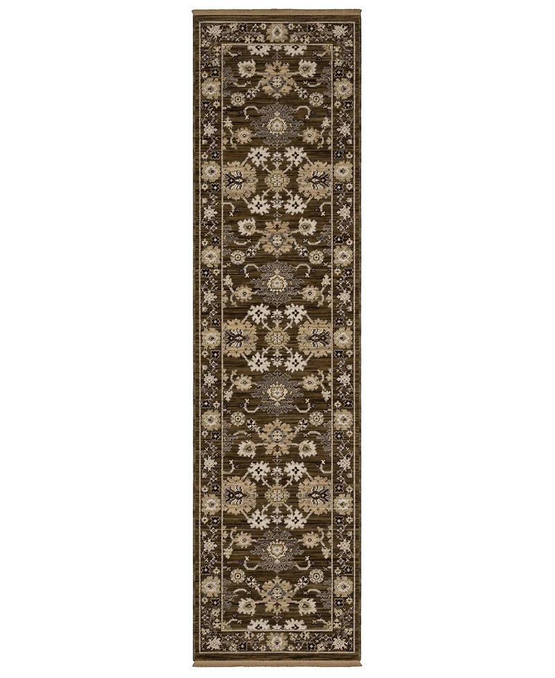 Oriental Weavers Acacia ACA01 2'6"x10' Runner Area Rug