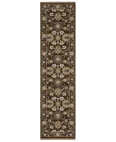 Oriental Weavers Acacia ACA01 2'6"x10' Runner Area Rug