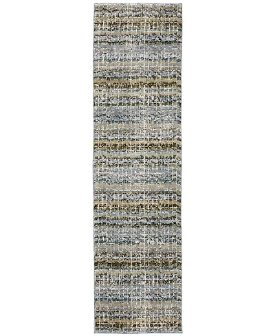 Oriental Weavers Atlas 747B 2'3" x 8' Runner Area Rug