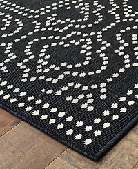 Oriental Weavers Marina 1247K 7'10" x 10'10" Indoor/Outdoor Area Rug