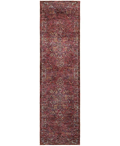 Oriental Weavers Andorra Charlemagne 2'3" x 8' Runner Rug