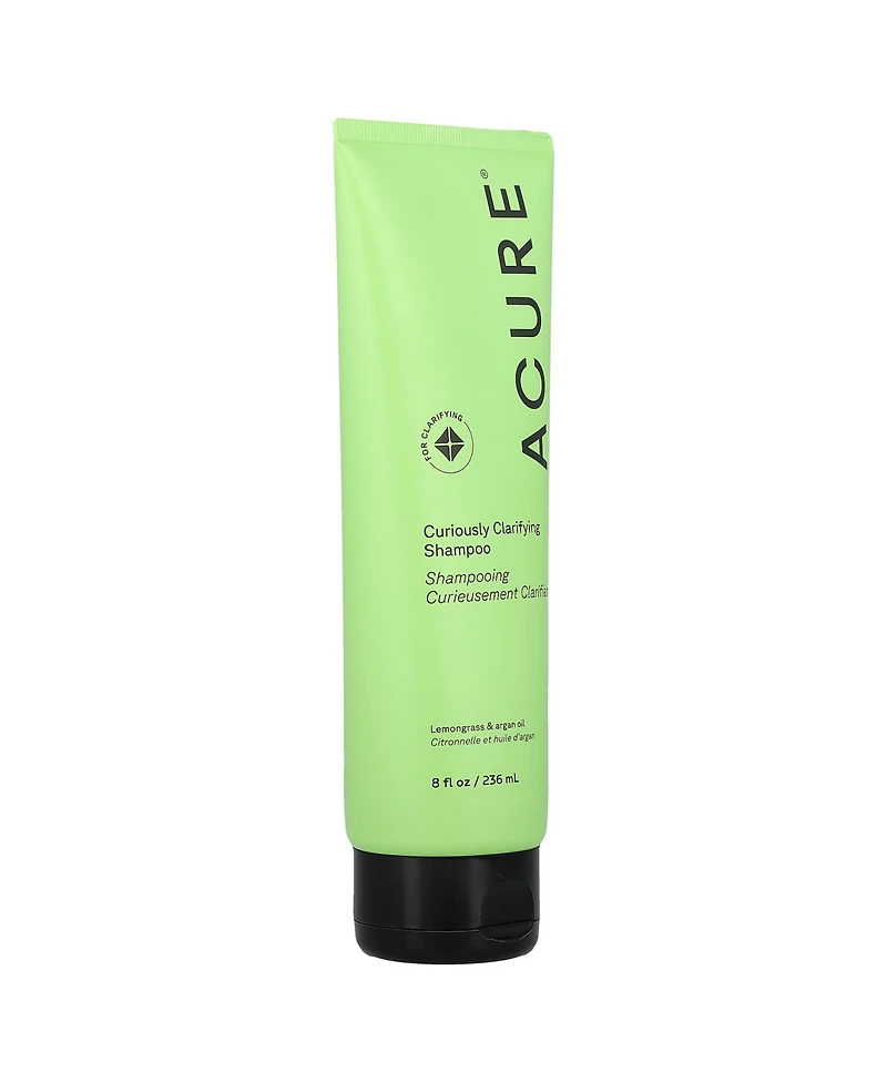 Acure Curiously Clarifying Shampoo Lemongrass & Argan Oil