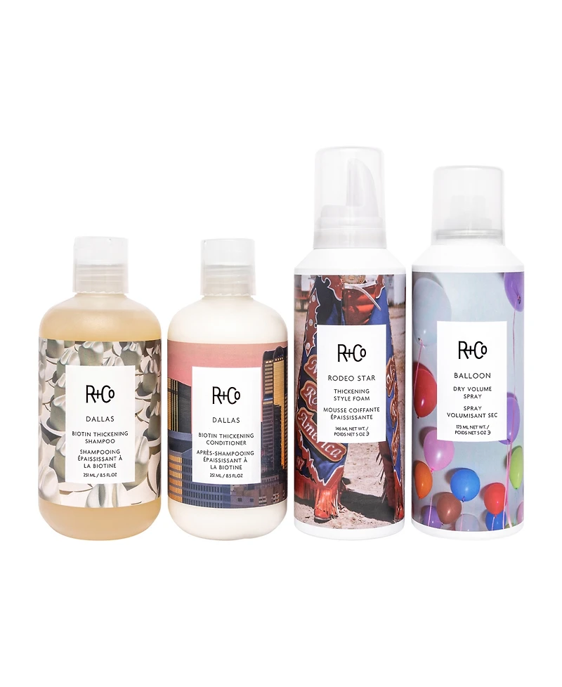 R+Co Full Swing Hair Thickening Kit