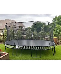 Springfree Trampoline 12'x19' Jumbo Oval Trampoline with 22'x29' Space Required