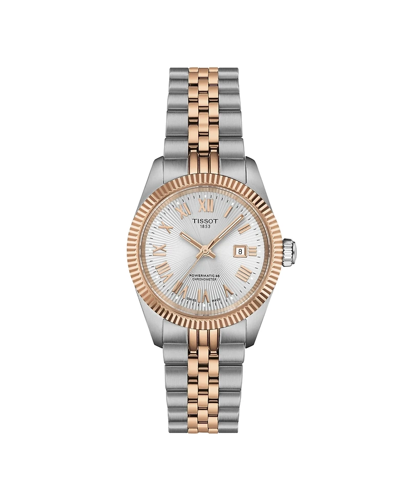 Tissot Women's Ballade Power Two-Tone Stainless Steel Bracelet Watch, 30mm