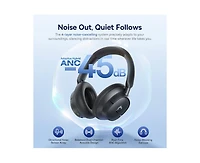 Baseus Bass BH1 Nc Adaptive Anc Wireless Headphones – Ldac Hi-Res Audio, Real-Time Noise Cancelling, SuperBass 2.0, 80H Playtime