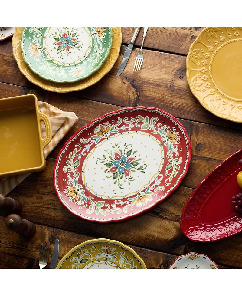 Certified International Provence Oval Platter