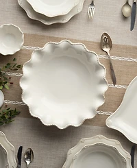 Certified International Heritage Scroll Serving Bowl