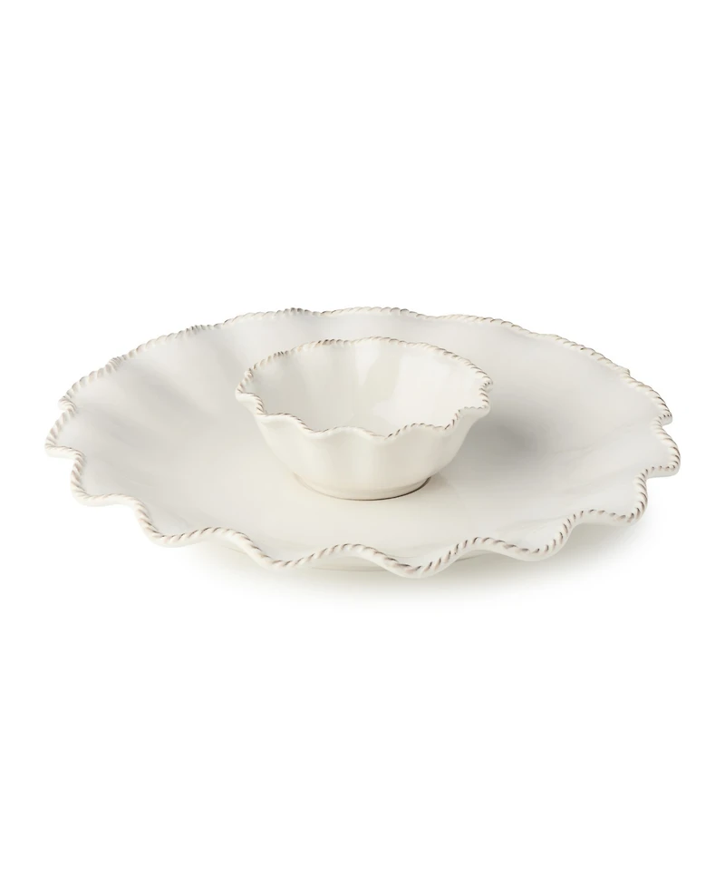 Certified International Heritage 2-Pc. Chip and Dip Bowl Set
