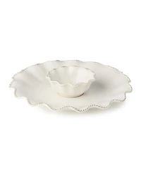 Certified International Heritage 2-Pc. Chip and Dip Bowl Set