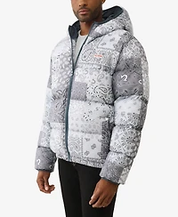 True Religion Men's Hooded Puffer Jacket
