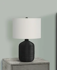 Monarch Specialties Lighting 23" Rattan Table Lamp