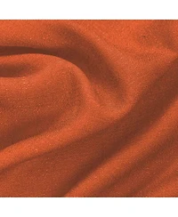 Rt Designers Collection Cole Textured Grommet Room Darkening Curtain Panel 54" x 95" Orange