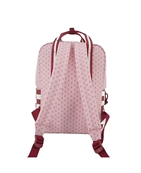 Demon Slayer Logo Cotton Canvas Women's Pink Mini Backpack