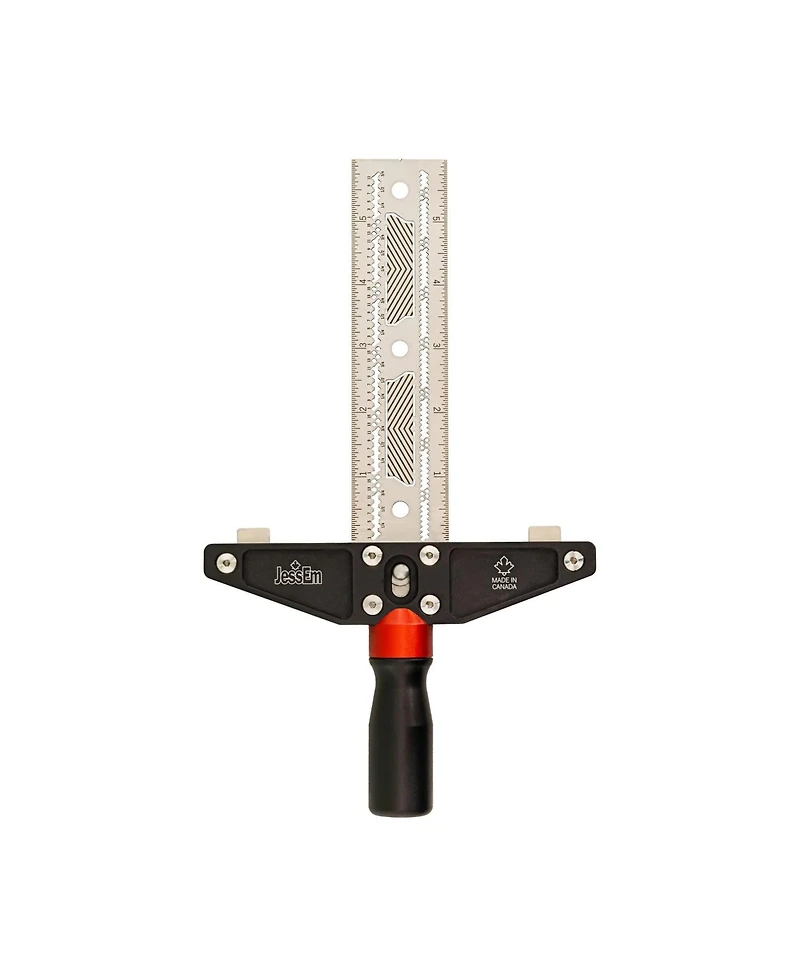 Jessem 07422 Longsword 18" Sword T-Square Stainless Steel Imperial and Metric Ruler