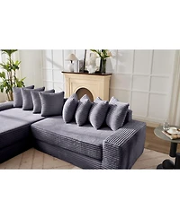 Streamdale Convertible Floor Sofa Bed, Foldable Mattress Cloud Couch for Space Saving