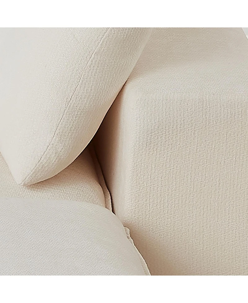 Streamdale Furniture Modern Chenille Cloud Sofa - Freely Combinable