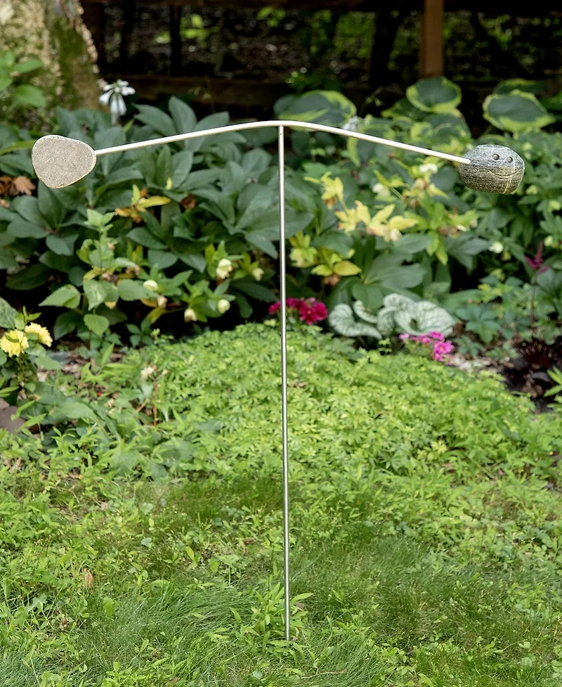 Uncommon Goods Comedy + Tragedy 36" Stone Balance Sculpture