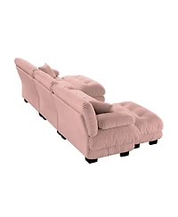 Streamdale Furniture Streamdale Luxury Modular Sectional Sofa Couch - Oversized U Shaped Cloud Couch