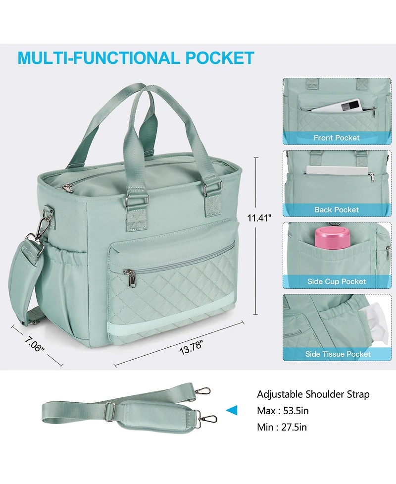 Batfox 16L Large Capacity Portable Insulated Lunch Bag For Camping, Climbing, Hiking, Sports