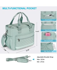 Batfox 16L Large Capacity Portable Insulated Lunch Bag For Camping, Climbing, Hiking, Sports