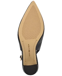 Tommy Hilfiger Women's Azalee High Block Heel Slingback Pumps
