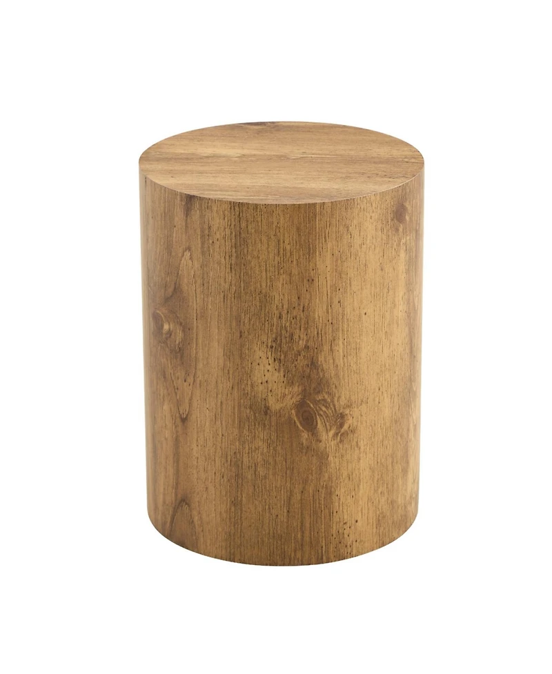 Streamdale Furniture Streamdale Simple wood grain coffee table, 11.8" D x 15.7" H, Mdf, industrial style