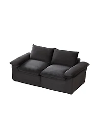 Streamdale Furniture Streamdale Modern corduroy cloud sofa