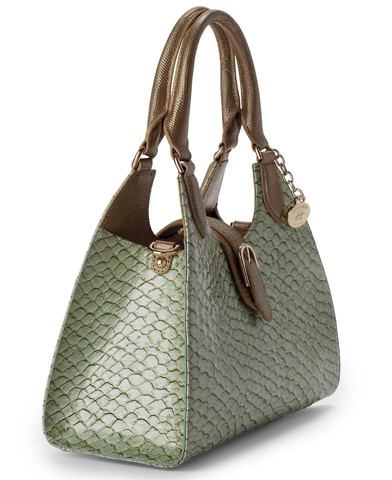 Brahmin Women's Adrian Small Leather Satchel Bag