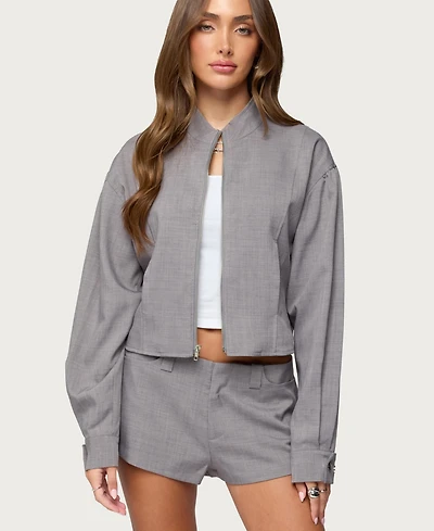 Edikted Women's Roshelle High Neck Jacket