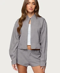 Edikted Women's Roshelle High Neck Jacket