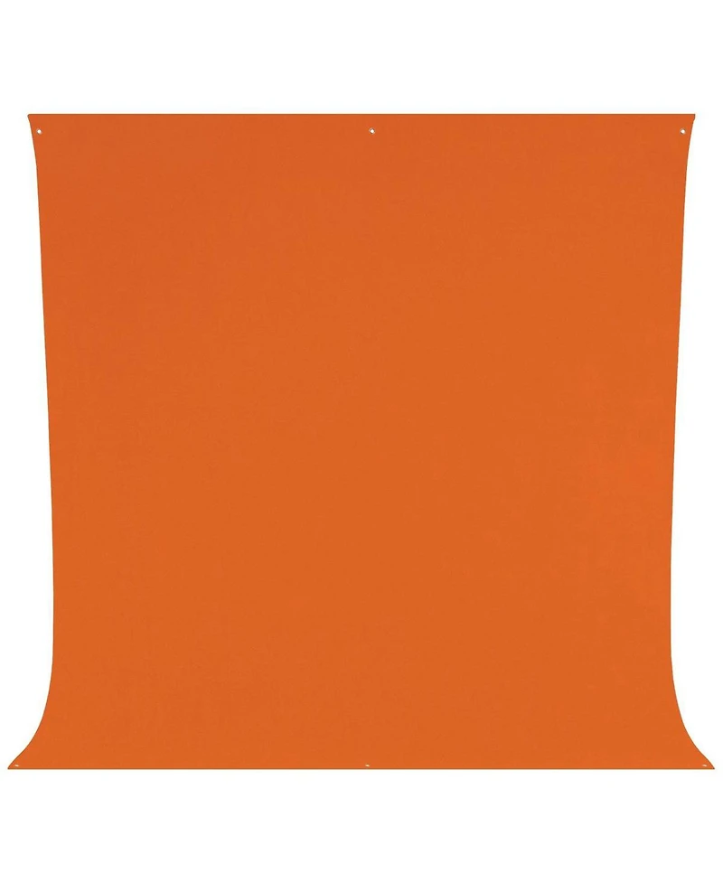 Westcott 9x10' Wrinkle-Resistant Backdrop, Tiger Orange