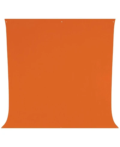 Westcott 9x10' Wrinkle-Resistant Backdrop, Tiger Orange