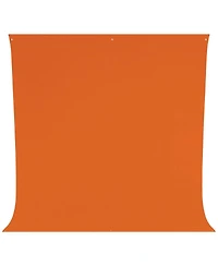 Westcott 9x10' Wrinkle-Resistant Backdrop, Tiger Orange