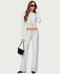 Edikted Women's Embryn Knit Pants