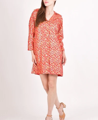 Raas Women's Clara Silk Jacquard Blazer Dress