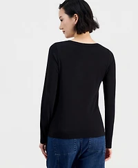 Eileen Fisher Women's Slim-Fit V-Neck Tee