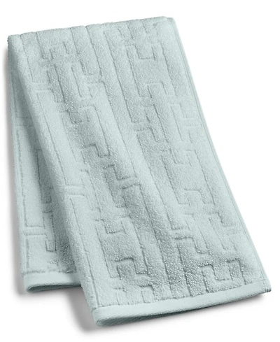 Hotel Collection Sculpted Chain-Link Hand Towel, 16" x 30", Exclusively at Macy's