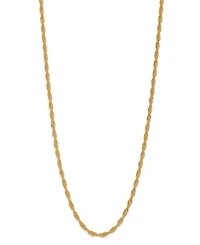 Macy's Rope Chain Necklace in 24K Yellow Gold