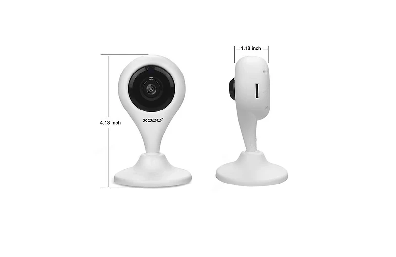 Contixo E4 Smart Wireless Security Camera 1080p Hd Wi-Fi Indoor Surveillance with 2-Way Audio, Motion Detection & Night Vision