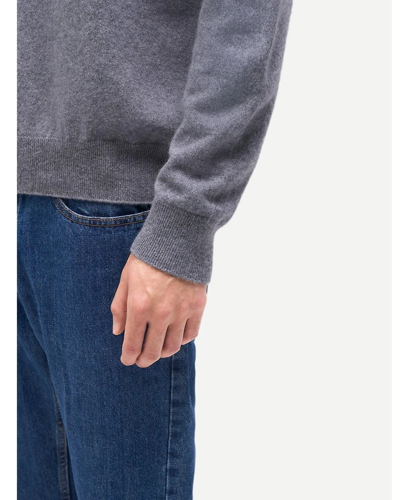 Gobi Cashmere Men's Timeless Mock Neck Sweater