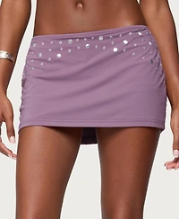 Edikted Women's Luana Studded Mini Skort