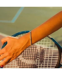 Sterling Silver Square Rectangular Tennis Bracelet