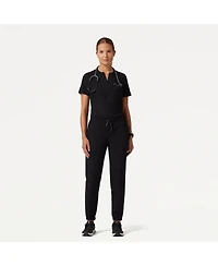 Jaanuu Women's Jace 7-Pocket Skinny Scrub Jogger
